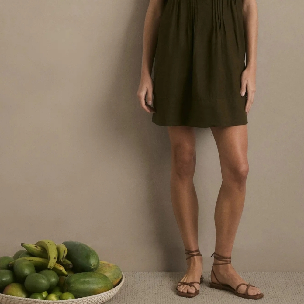 Quince 100% Leather Wrap Sandal - Picture 3 of 8